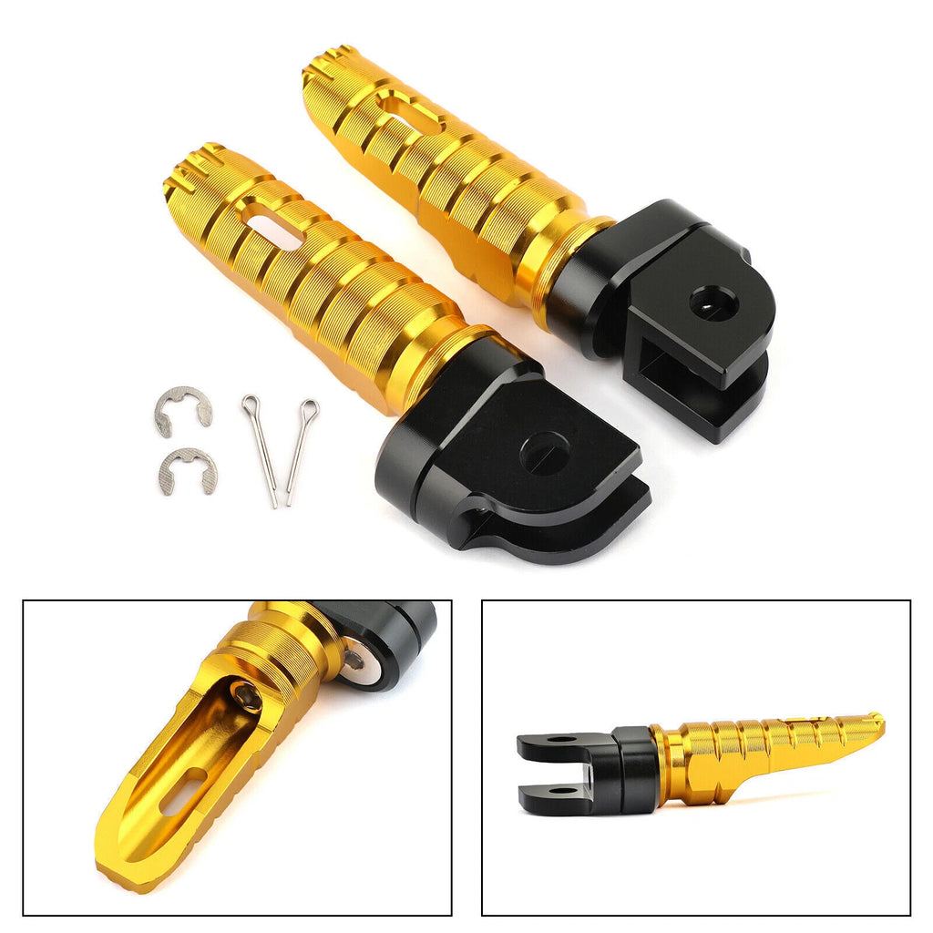 Front Footrests Foot Pegs for Honda CB125R CBR250RR/1000RR CB600F CB1100 (2018–2023)