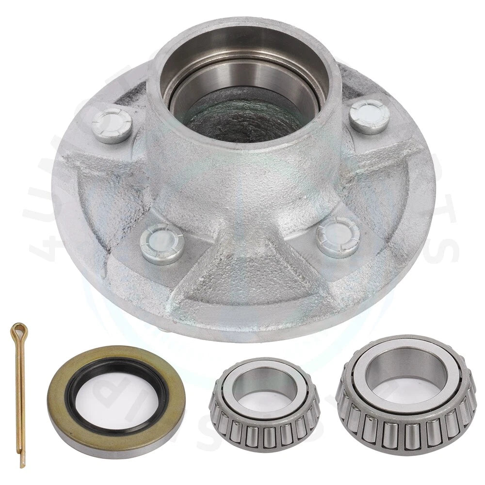Galvanized Hub for 3500 lbs Axle (5 on 4.5")