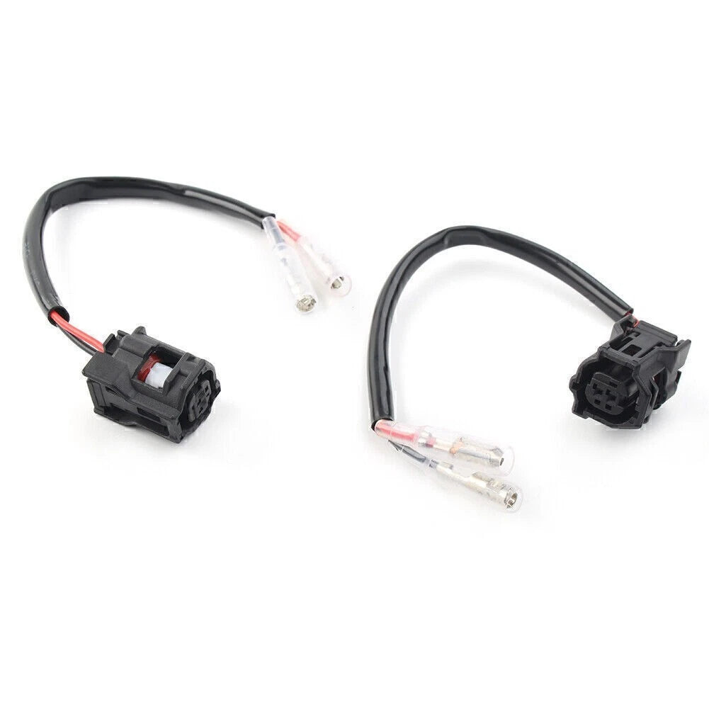 2X Connector Harness Adapter Wire with Protective Sleeve for Yamaha MT10 (2016–2023)
