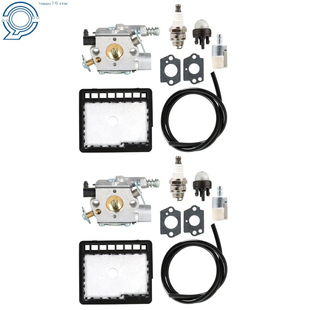 2 Pack Carburetor Kit for Echo CS-3000, CS-341, CS-3400, CS-3450 