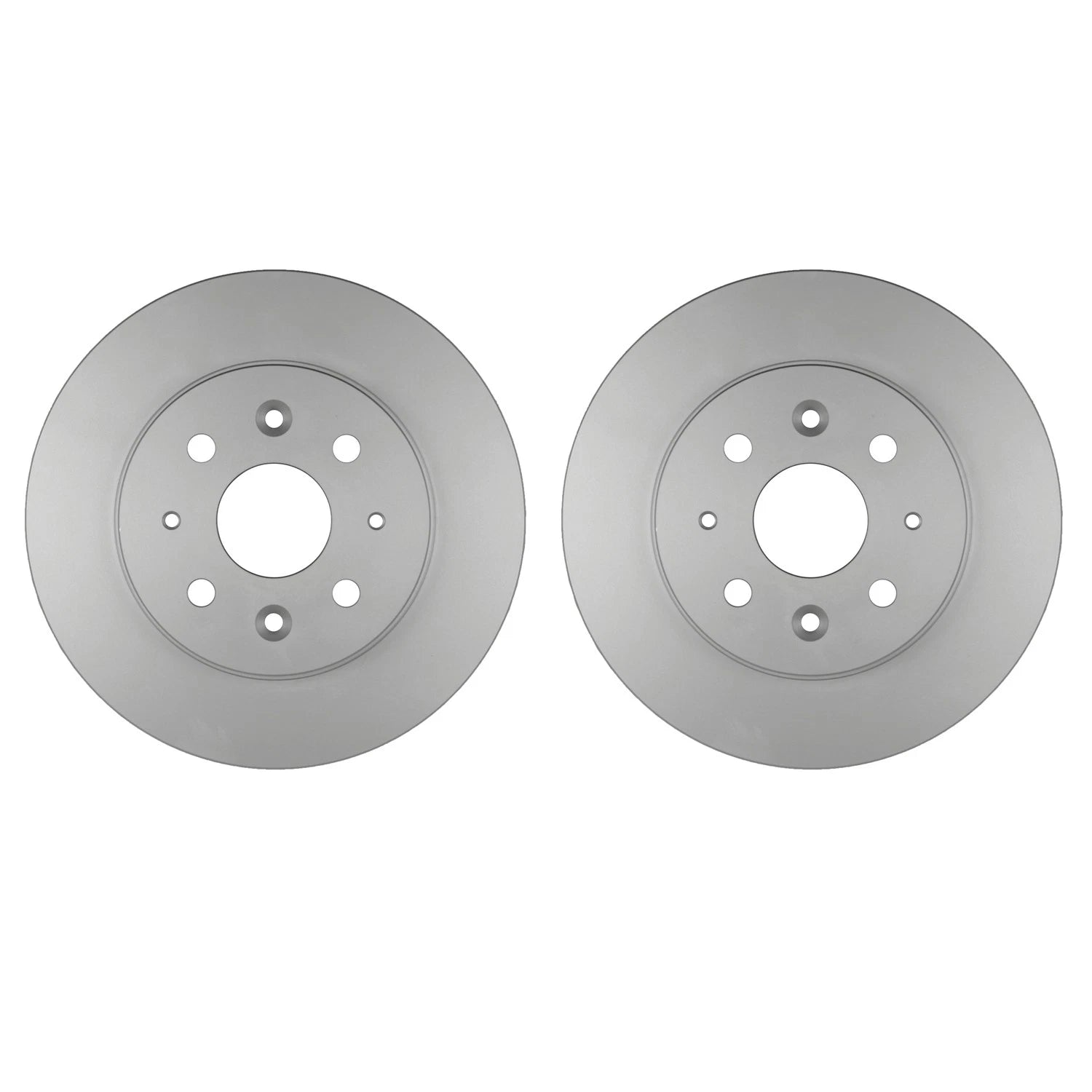 Set of 2 Bosch QuietCast Front Disc Brake Rotors for Kia Rio 2003-2005