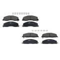 Set of 4 TRW Pro Metallic Brake Pads for Dodge Ram 2500 3500