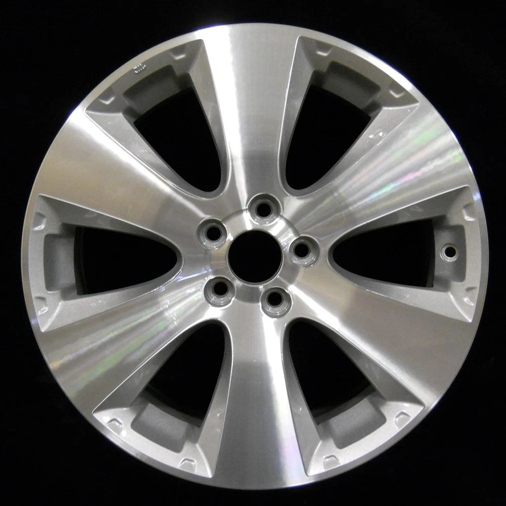 Factory Wheel 17x7 Sparkle Silver Machined for 2010–2012 Subaru Legacy