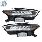 LED Headlights for Nissan Maxima (2022-2023) Driver & Passenger Side Black