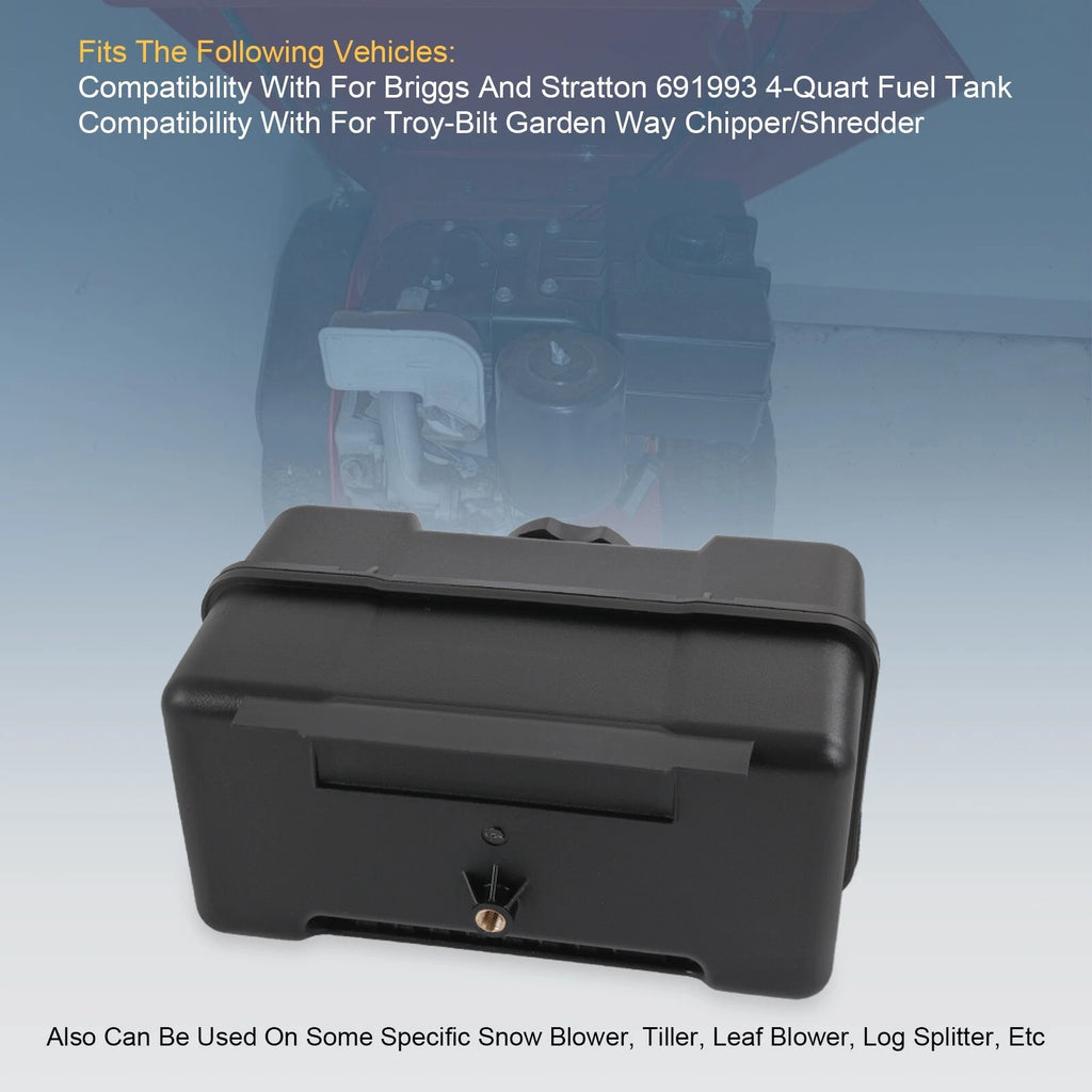Fuel Tank 4-Quart & Cap for BS Plastic