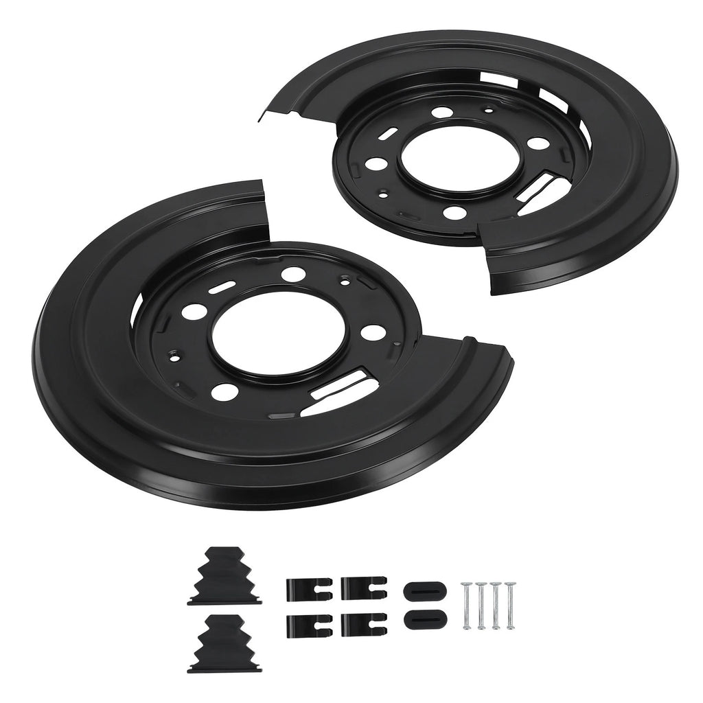 2x Rear Right Brake Dust Shield for Ford Excursion F-250 F-450 (1999–2005)