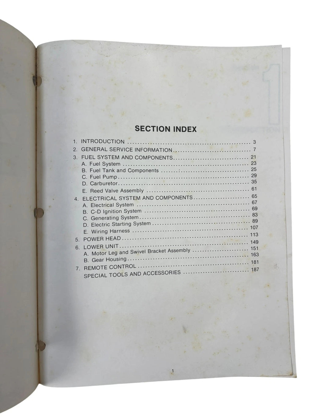 Service Manual for Chrysler Outboard OB 3872 (55 HP)