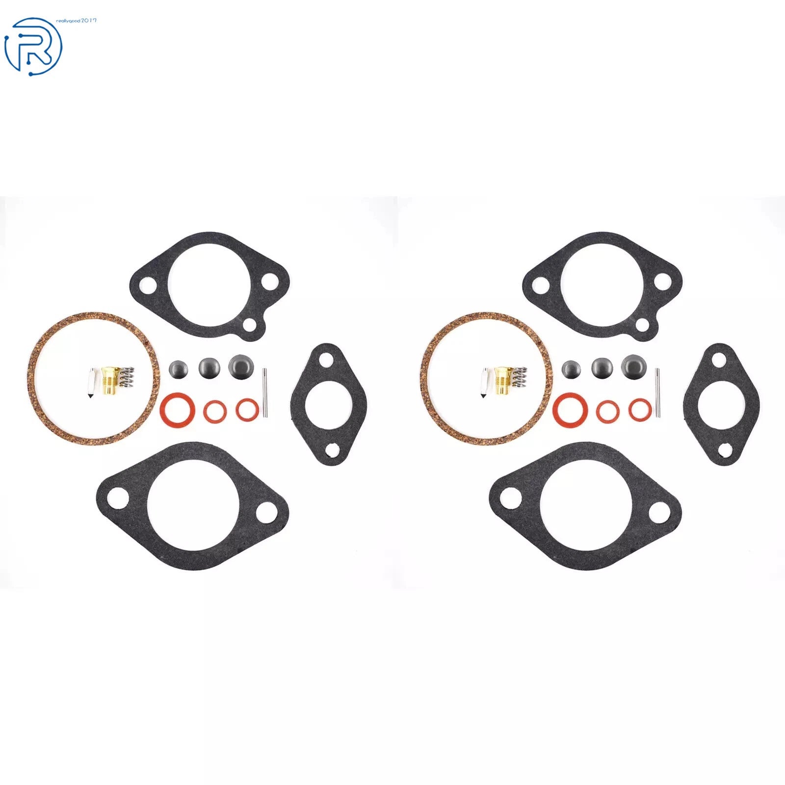 2Pcs Carburetor Rebuild Set for Chrysler Force Outboard (1970–1995)