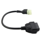 4 Pin to 16 Pin OBD2 Cable Connectors for Honda Motorcycles