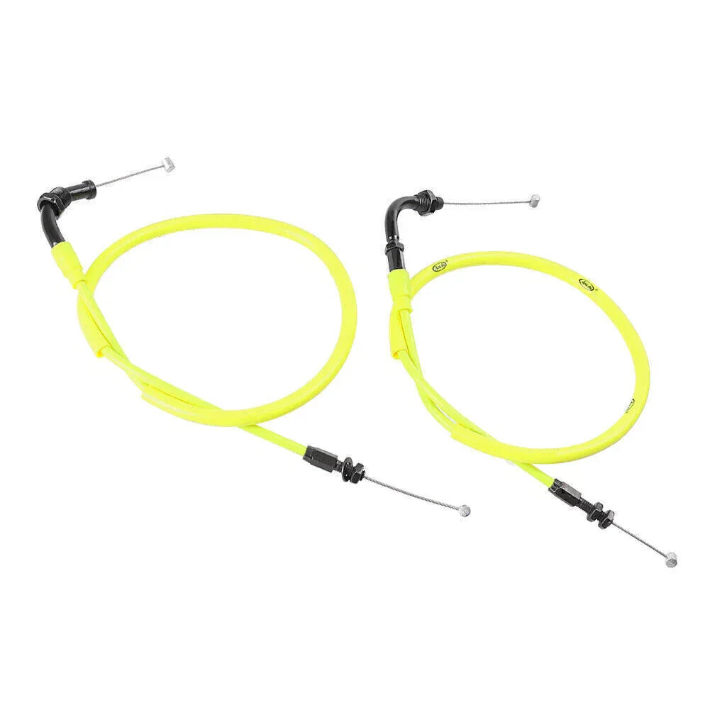 Yellow Accelerator Throttle Cables for Honda CBR1000RR (2008-2011)
