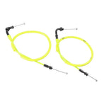 Yellow Accelerator Throttle Cables for Honda CBR1000RR (2008-2011)