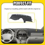 Dash Cover Mat for Toyota Sienna (2004–2010) Charcoal Grey
