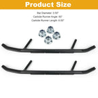 Trail Blazer IV Carbides for Ski-Doo MXZ XRS / X 600 HO SDI (2003–2008)