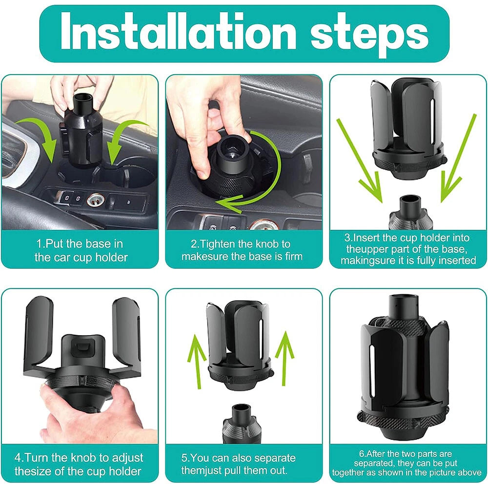 Cup Holder Stand for Universal Car Truck (2010-2023)