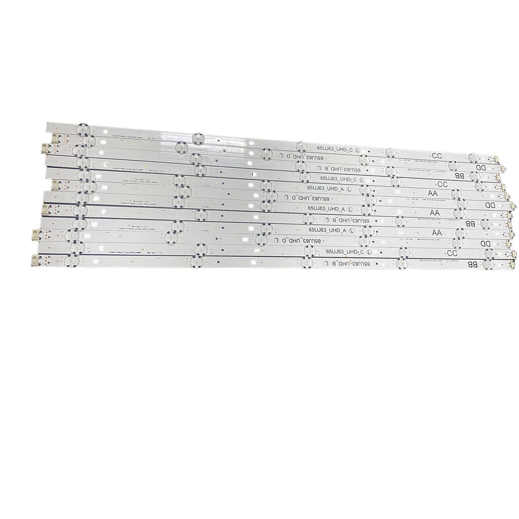 LED Strips for 65UJ634V 65UJ6300 65UJ630V 65UJ5500 (2016–2017)