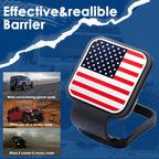 Blue Universal Flag Tow Hitch Covers for Tube Receiver (2010-2020)