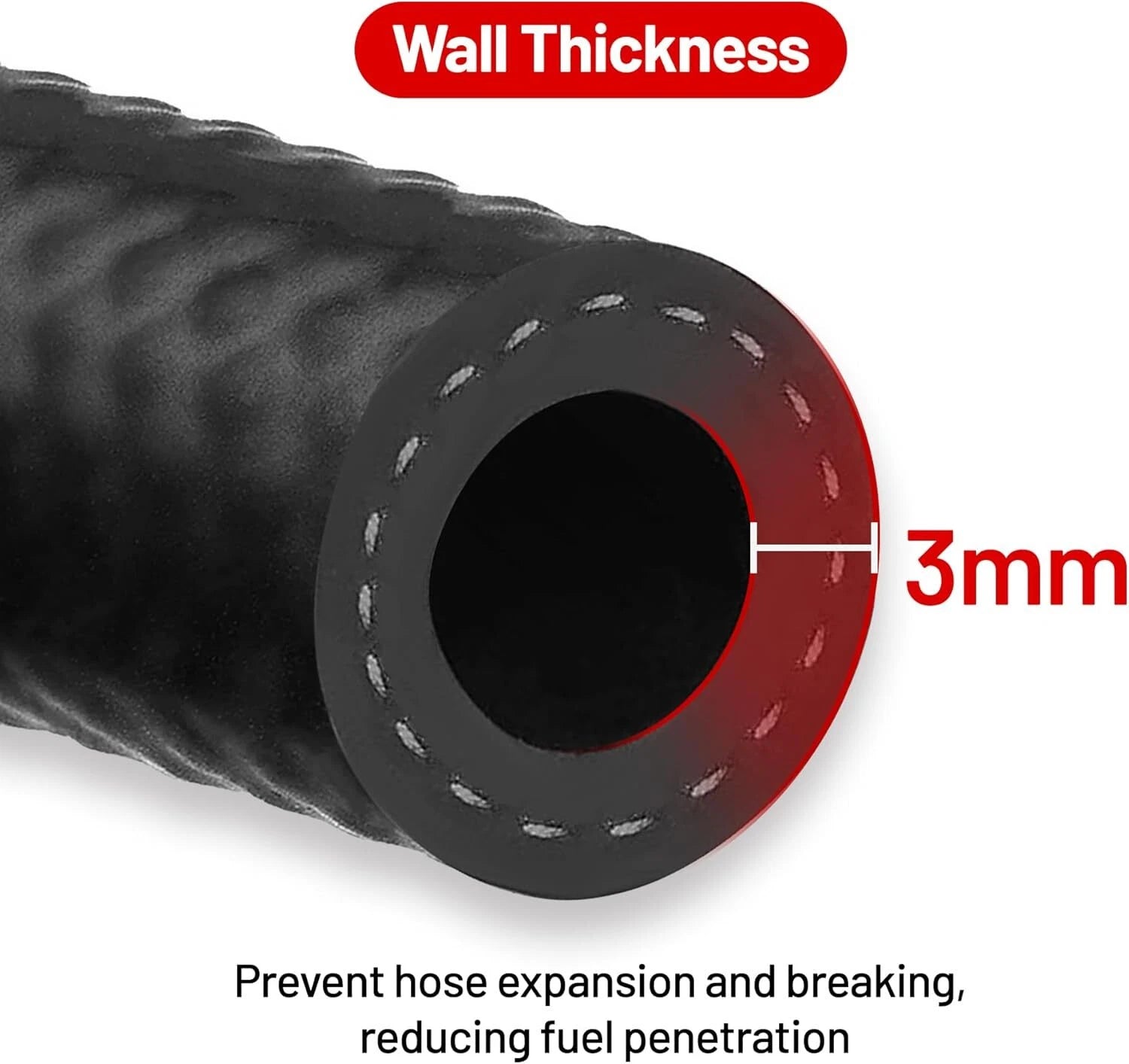 Fuel Hose Line for Universal Fitment (2015–2025)