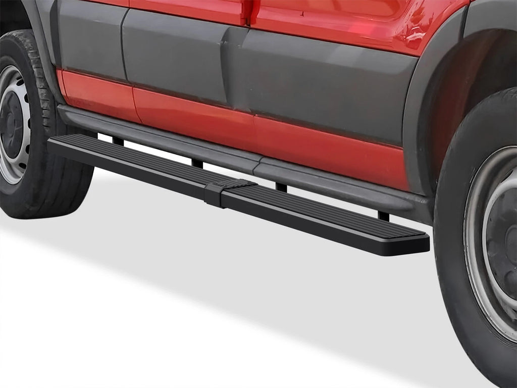 Running Boards for Ford Transit Full Size Van (2015–2026) - 5 Inch Matte Black