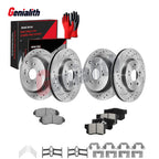 Brake Pad Rotor Kit for Honda CR-V (2007–2016) & Acura RDX (2010–2012)