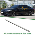 1pc Front Left Weatherstrip Window Seal No. 72450T2AA01 for Honda Accord (2013–2017)