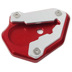 Red Side Stand Enlarger Pad for Ducati 848 1098 1198 (2008-2014)