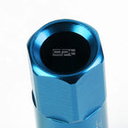 20PCS M12 X 1.5 Extended Aluminum Wheel Acorn Tuner Lug Nuts Cyan