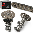 Intake & Exhaust Camshaft w/ Timing Chain for Suzuki Quadsport Z400 (2003–2006)