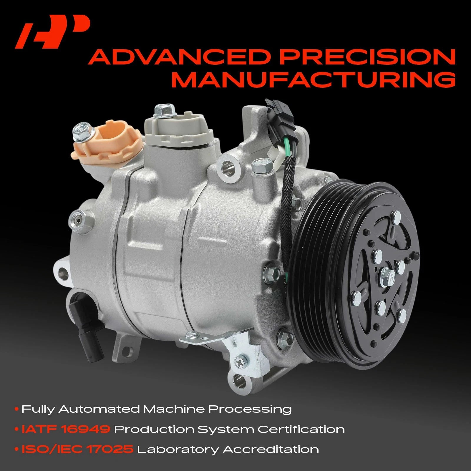 A/C Compressor with Clutch for Ford F-150 (2021-2023)