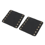 Leather Hand Grips Covers for Harley Cafe Racer (Fits Various Models)