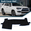 Dashboard Cover Mat for Toyota Mark X (2004–2020) Black Blue Set of 1