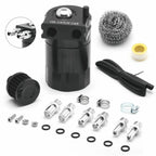 Oil Catch Can Kit for Universal Applications (Baffled, Aluminum)