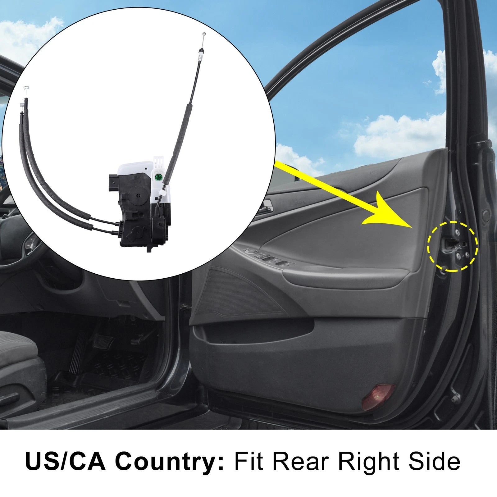 Front Left Door Latch Lock Actuator for Hyundai Tucson (2011–2015) 81310-2S000