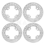 Set of 4 Brake Disc Rotors for Kawasaki Mule PRO-FX / PRO-DX (KAF820 KAF1000)