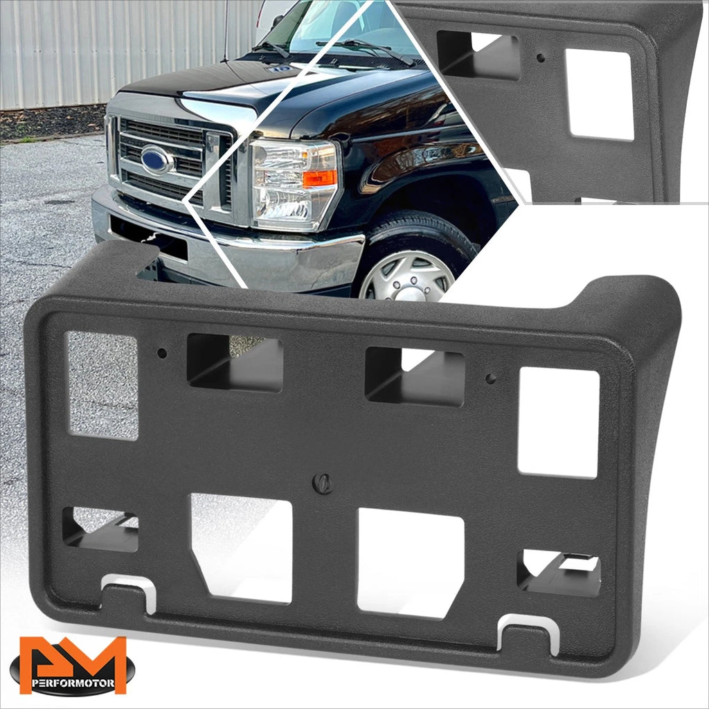 Front License Plate Mounting Bracket for Ford E150 E250 E350 E450 (2008–2021)