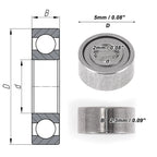 Deep Groove Ball Bearings 2x5x2.3mm for Scooter Skateboard (No Year Specified)