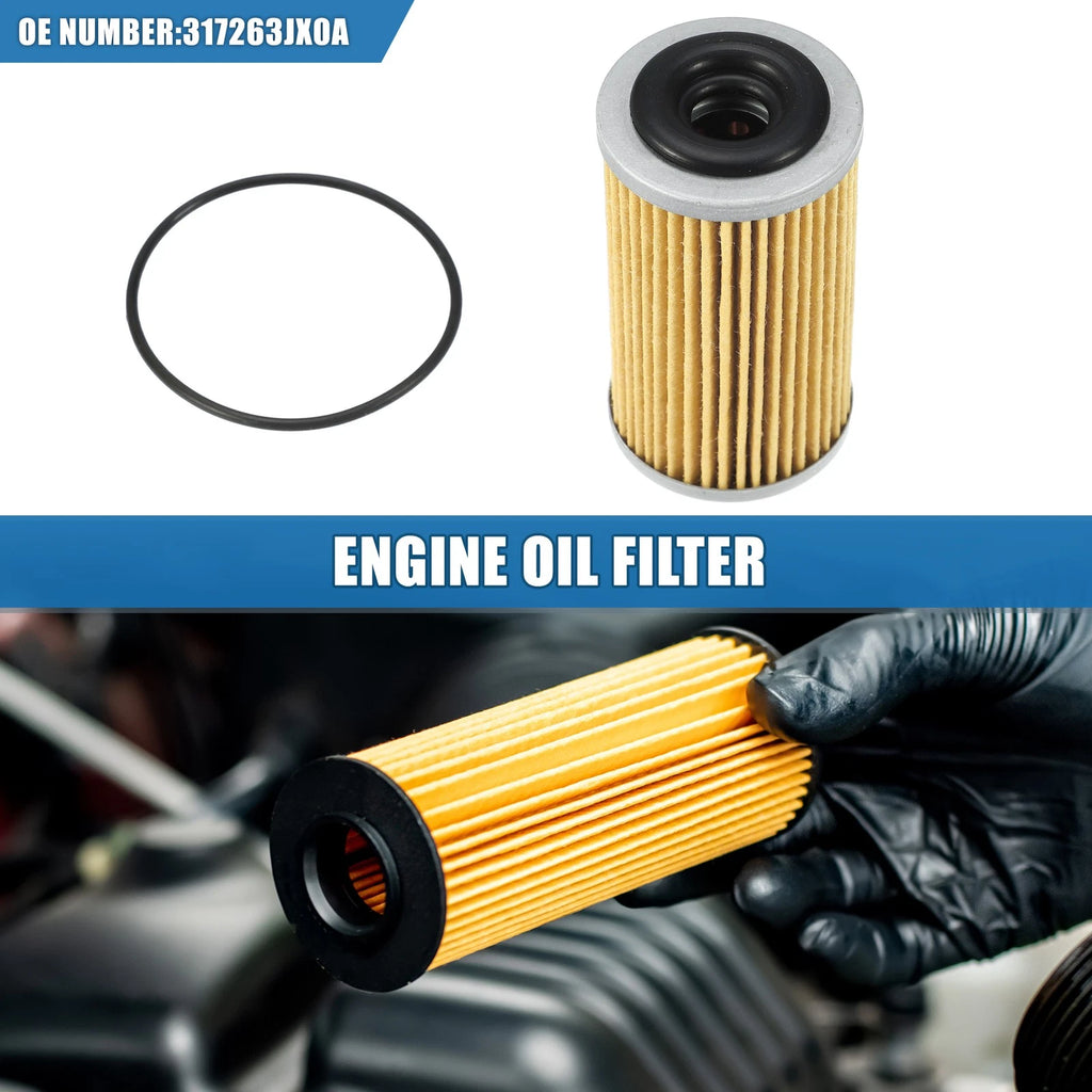Engine Oil Filter No. 317263JX0A with O Ring for Nissan Juke (2011–2016)