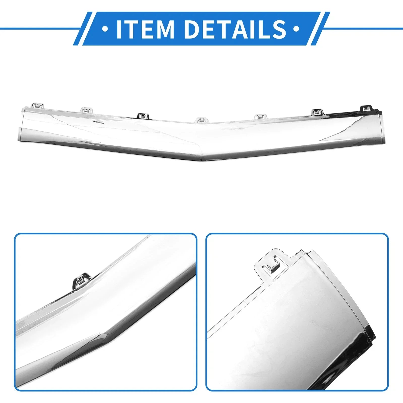 Front Lower Center Bumper Grille Trim for Mercedes-Benz W218 CLS (2015-2017)