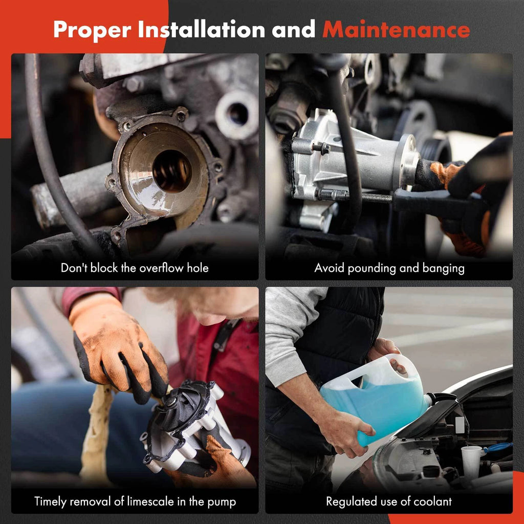 Water Pump with Pulley for BMW F48 X1, F39 X2 (2016–2019)