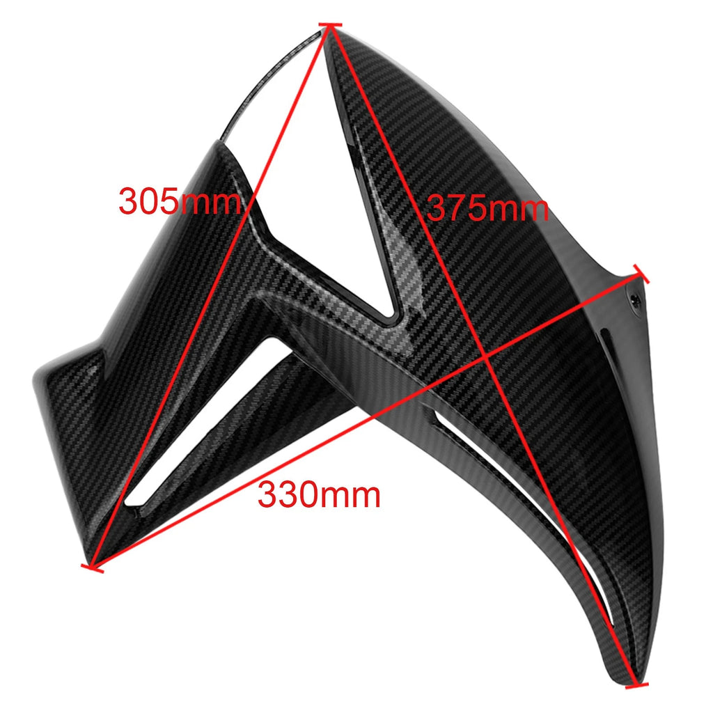 Front Side Radiator Cover Panel Fairing for Kawasaki ER6N (2009–2011)