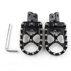 Footpeg Set for Harley Softail (2018–2023) - Moto Style Black