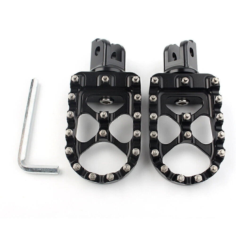 Footpeg Set for Harley Softail (2018–2023) - Moto Style Black
