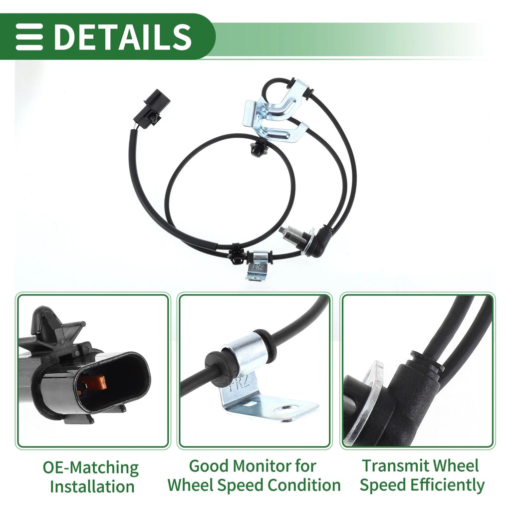 ABS Wheel Speed Sensor Set MR569286 for Mitsubishi Galant (1994–2003)
