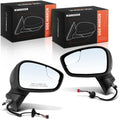 Power Side Mirror Pair for Ford Fiesta (2011–2013) Manual Fold Heated