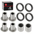 Front upper A-arm bushing & shaft kit for Suzuki LT-Z400 LTZ400 (2003–2006)