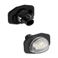 2x 6000K 18-SMD LED White License Plate Light for Toyota Corolla (2009–2013)