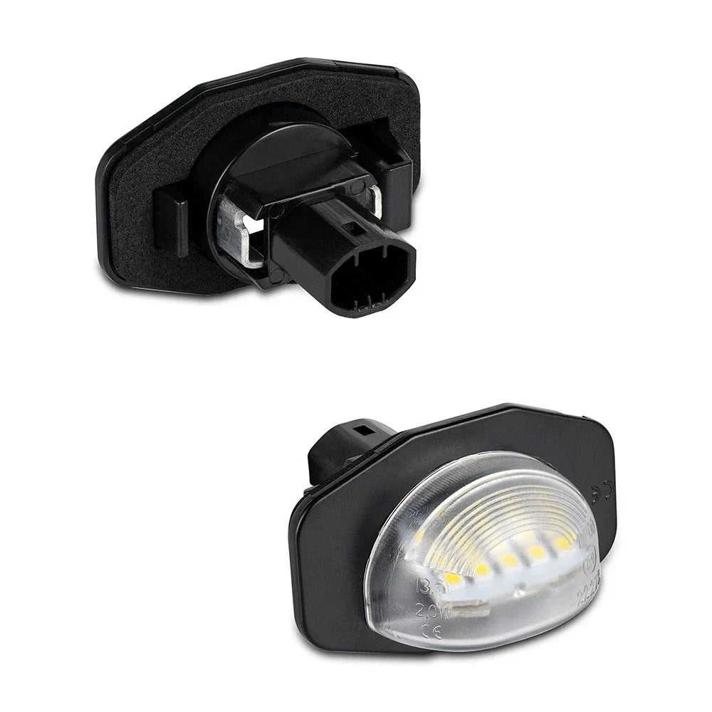 2x 6000K 18-SMD LED White License Plate Light for Toyota Corolla (2009–2013)