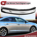 Left Mirror Turn Signal Light for KIA Niro (2017–2020) No. 87613G5000 Black Clear