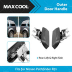 Rear Pair Outer Door Handle for Nissan Pathfinder R51 (2005–2013)