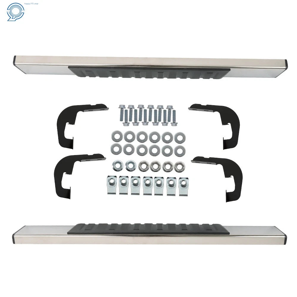 6" Running Boards for Silverado Regular Cab (2007-2018)