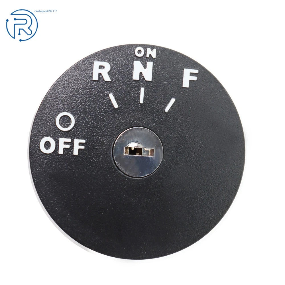 Ignition Key Switch W/2 Keys for EZGO RXV Electric Golf Cart (2008–Present)